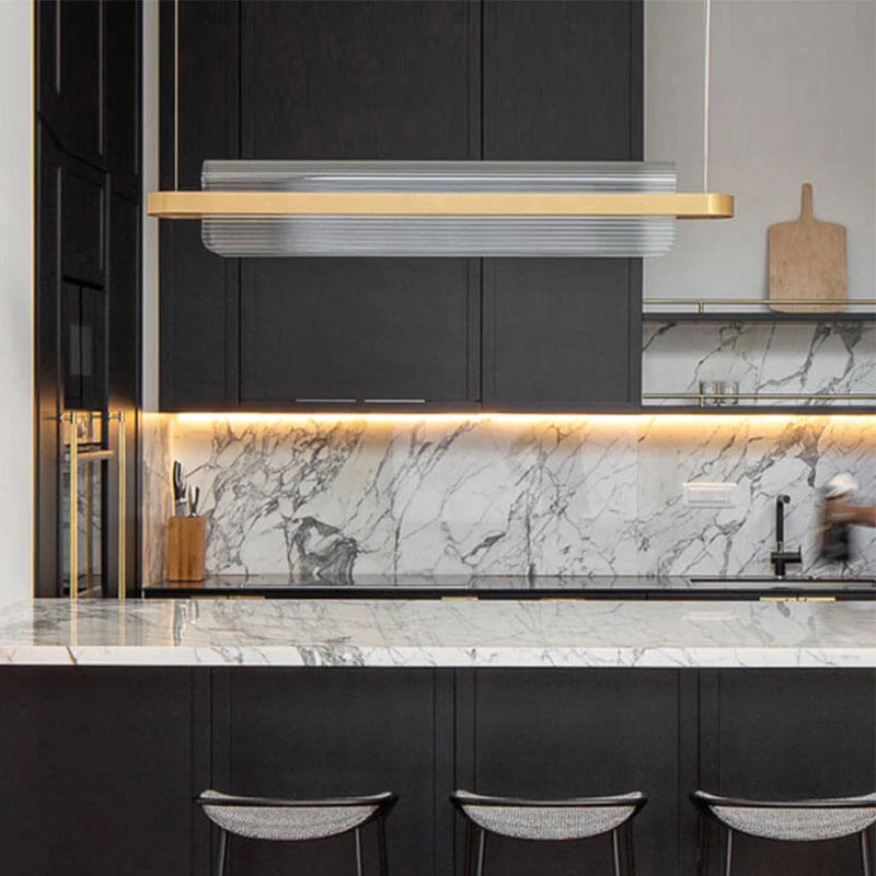 lustre italien simple design nordique post-moderne pour restaurant bar ou bureau - vue 9 sur 8