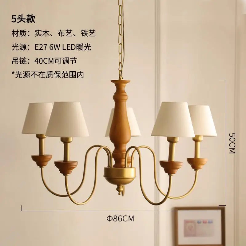 lustre suspendu en fer pour intérieur et extérieur