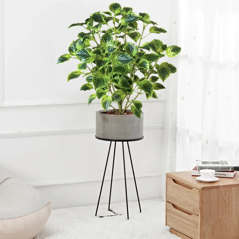 plantes artificielles d'eucalyptus et menthe tropicale pour décoration intérieur - vue 6 sur 8