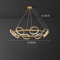 Lustre moderne pour salle à manger pour plafond du salon éclairage intérieur