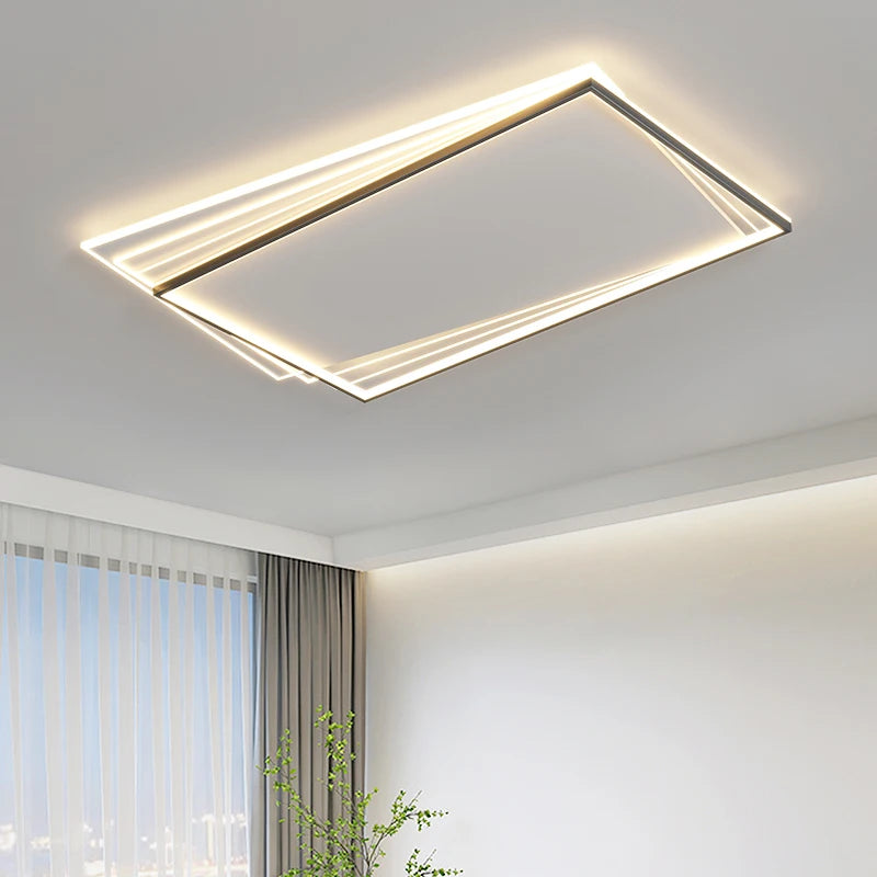 Nordique plafond moderne à LEDs décorations d'éclairage lustres à la maison salon salle à manger cuisine Restaurant créatif rond décor lampes - vue 3 sur 12