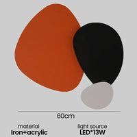 applique murale led moderne pour décoration intérieure créative
