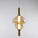 lustre moderne en verre design minimaliste pour restaurant et café