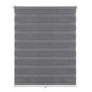 Store enrouleur jour nuit zèbre sans perçage fenêtre