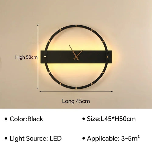applique murale moderne à led pour décoration intérieure élégante - vue 23 sur 23