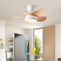 mini ventilateur de plafond avec lumière et télécommande