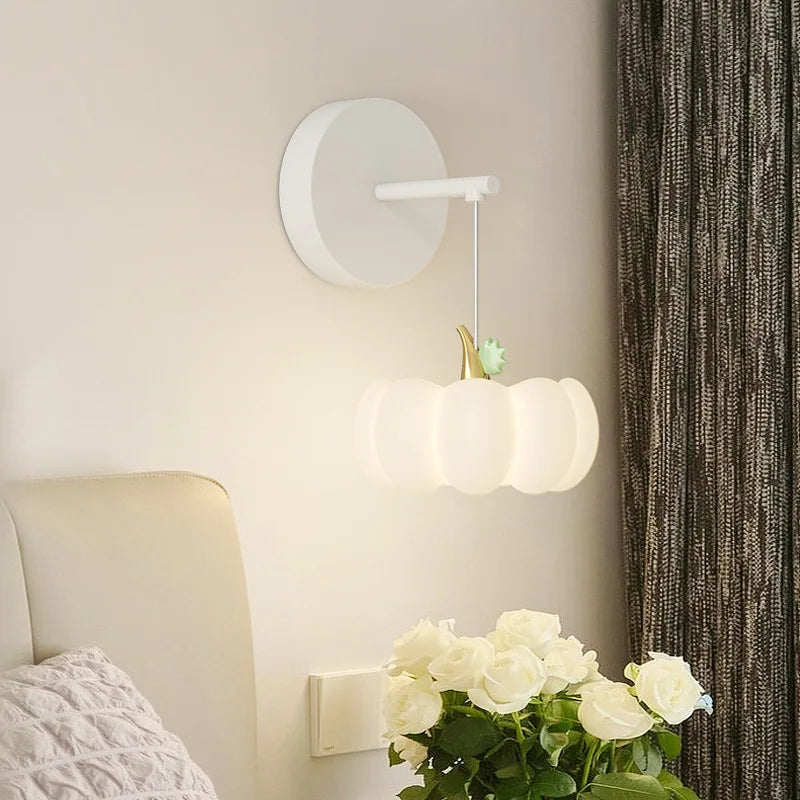applique murale citrouille pour chambre d'enfant chaleureuse et moderne - vue 4 sur 9