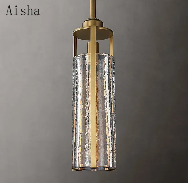lustre en verre nordique style industriel décoratif pour restaurants et hôtels - vue 2 sur 9