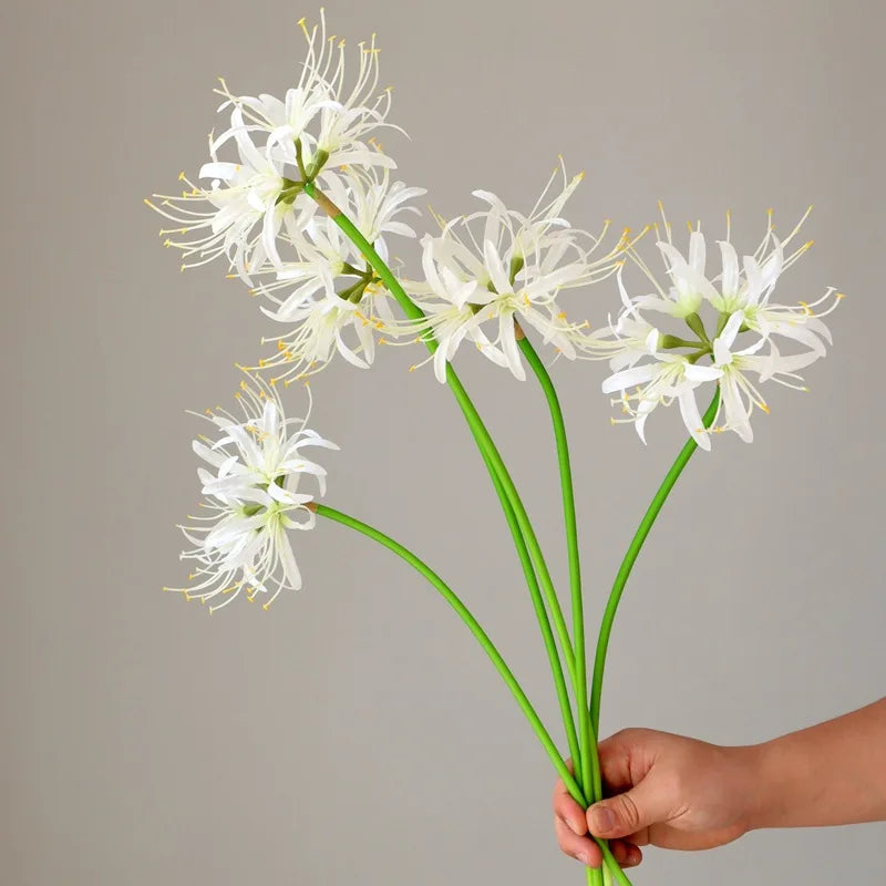 branche de fleur artificielle higanbana décoration florale pour mariage - vue 3 sur 10
