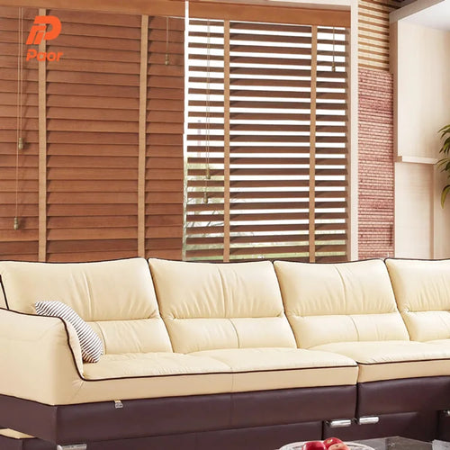 Store venitien bois sur mesure occultant moderne fenetre