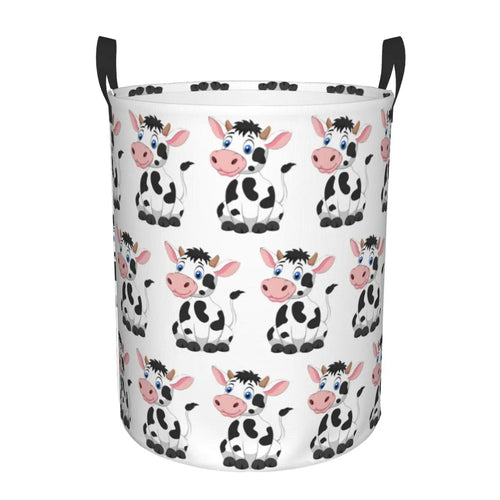 panier à linge en cuir personnalisé pour rangement et jouets - vue 22 sur 26