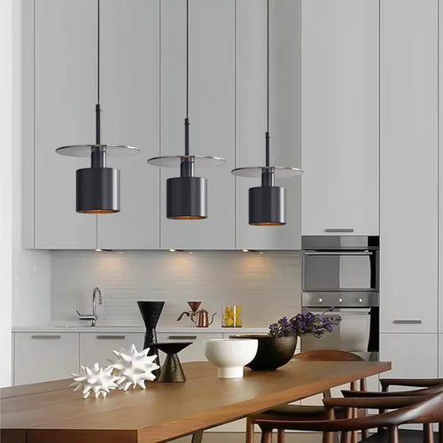 suspension en laiton noir avec cordon réglable pour intérieur - vue 3 sur 6
