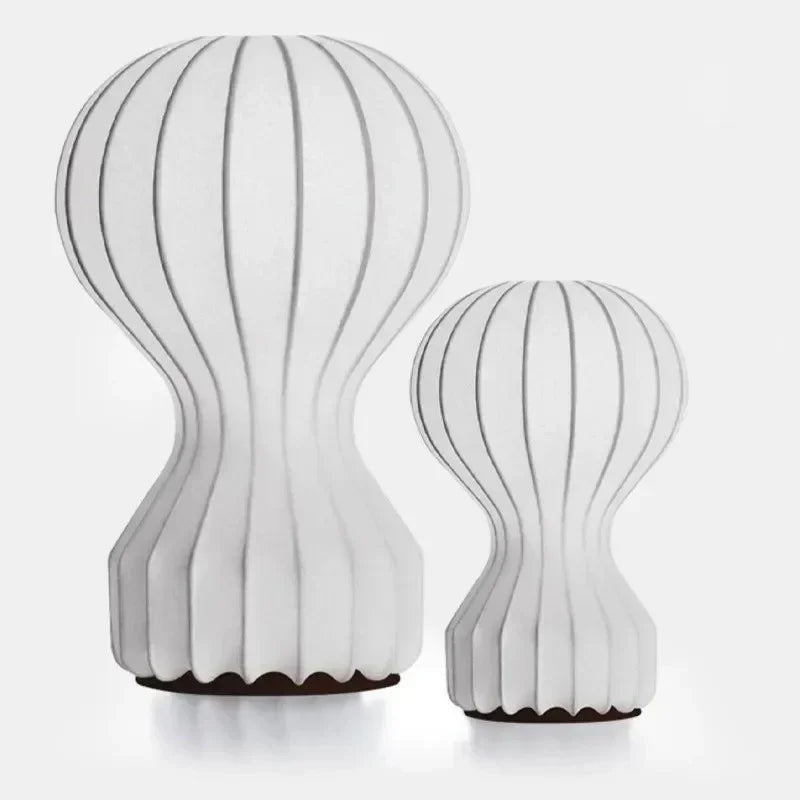 Italy Design Silk LED Table Lamp Floor Light Study Bedroom Bedside Living Room - vue 7 sur 9