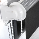 Store enrouleur double persienne tissu pour chambre salon