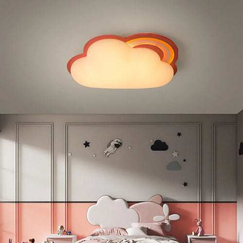 plafonnier nuage pour chambre de bébé garçon fille décor éclairage