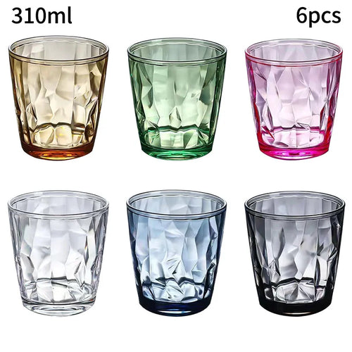 Verres incassables reutilisables style moderne pour fetes