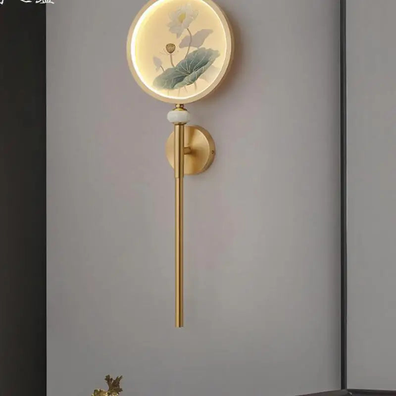 applique murale vintage en émail multicolore pour intérieur design