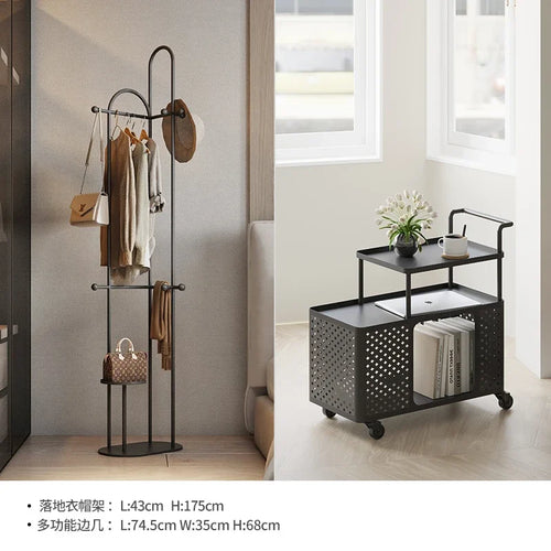 etagère industrielle pour vêtements chapeaux et chaussures peu encombrante - vue 25 sur 27