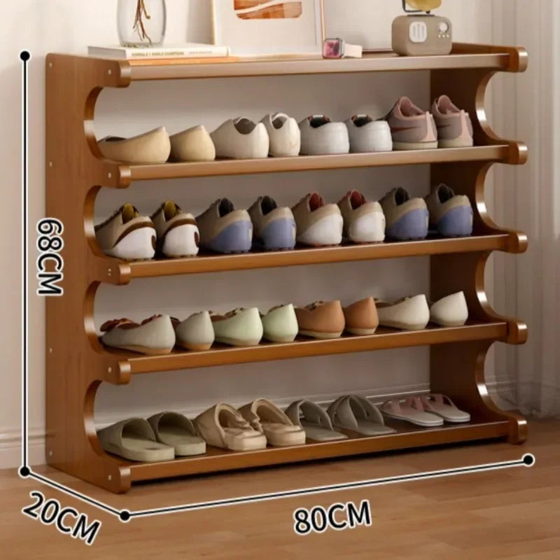 organisateur de chaussures à étagères peu encombrantes pour le rangement intérieur - vue 13 sur 18