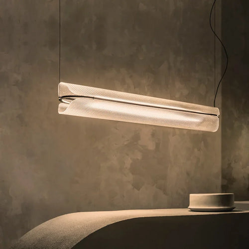 lampe led moderne à suspension réglable pour bar et bureau - vue 2 sur 12