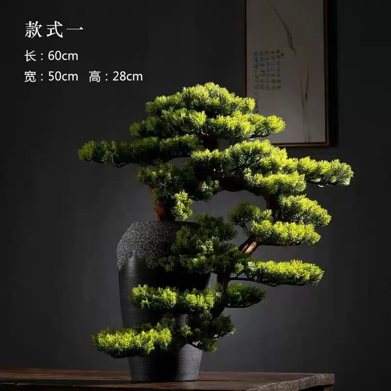 plafonnier bonsaï décoration intérieure style chinois haut de gamme - vue 5 sur 11
