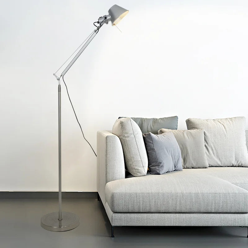 lampadaire led réglable design nordique rétro pour hôtel bureau