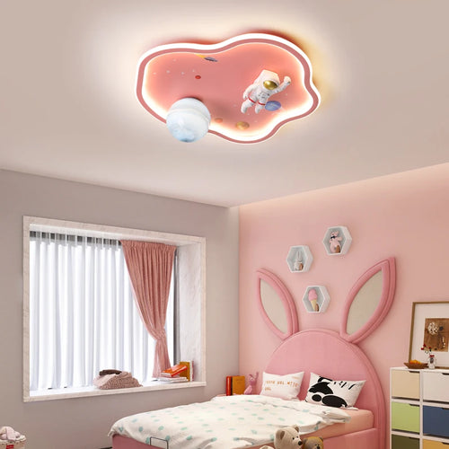 lampe led dessin animé astronaute pour enfants protection yeux - vue 2 sur 10