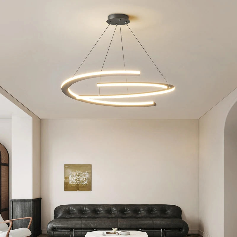 Lustre moderne pour salon