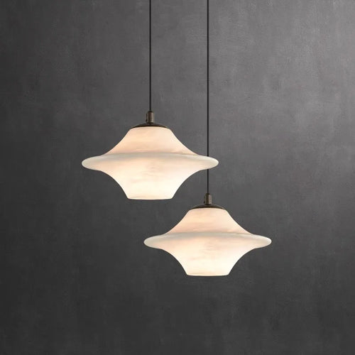 suspension en marbre design moderne décoratif - vue 2 sur 14