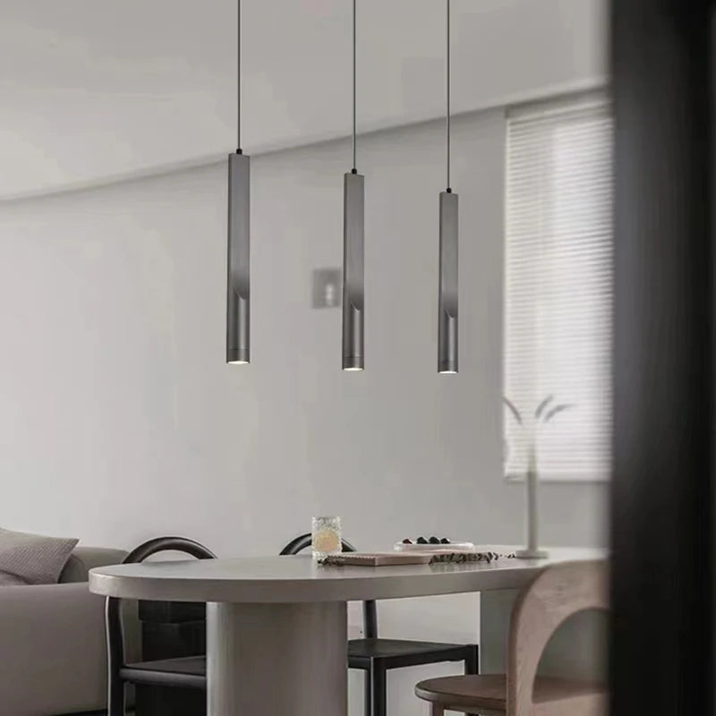 suspension en aluminium style minimaliste 3000k