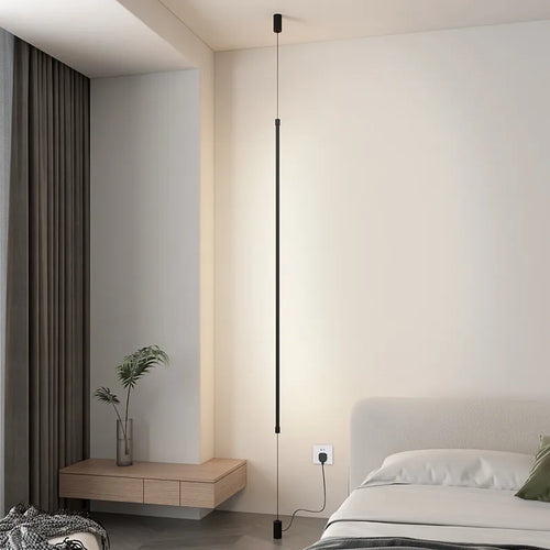 Lampadaire Noir Moderne LED Intérieur