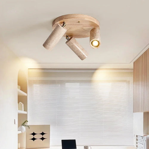 plafonnier led japonais style vintage pour intérieur et extérieur - vue 6 sur 8