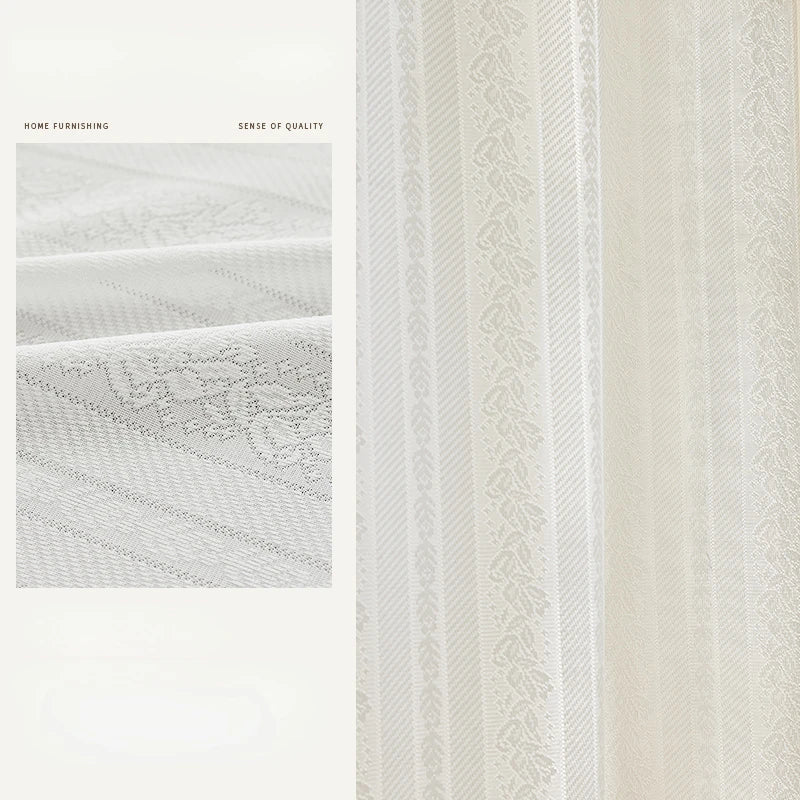 Voilage rideau léger style japonais pour salon chambre