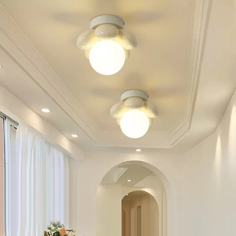 plafonnier nordique éclairage LED pour espace intérieur et extérieur - vue 5 sur 10