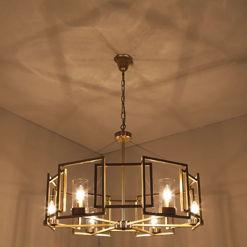 suspension en cuivre design créatif pour un éclairage élégant - vue 2 sur 9