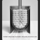 brosse murale en aluminium sans perforation pour nettoyage efficace