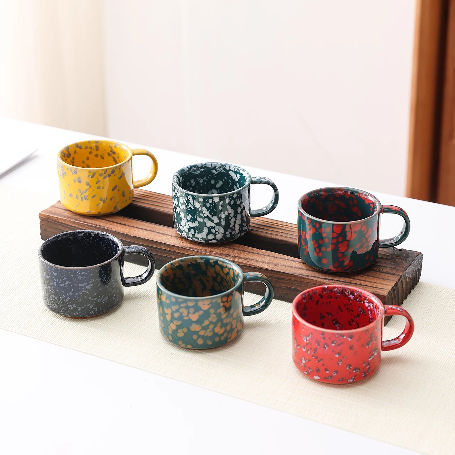 Tasses cafe ceramique isothermes reutilisables style moderne bureau