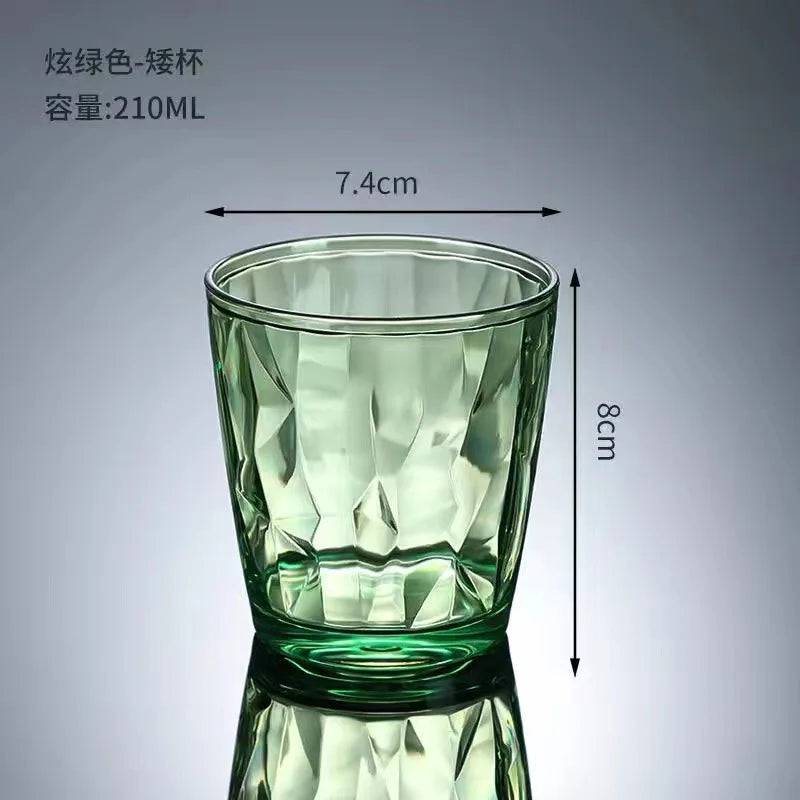 Verres incassables acrylique reutilisables pour vin biere jus - vue 11 sur 22