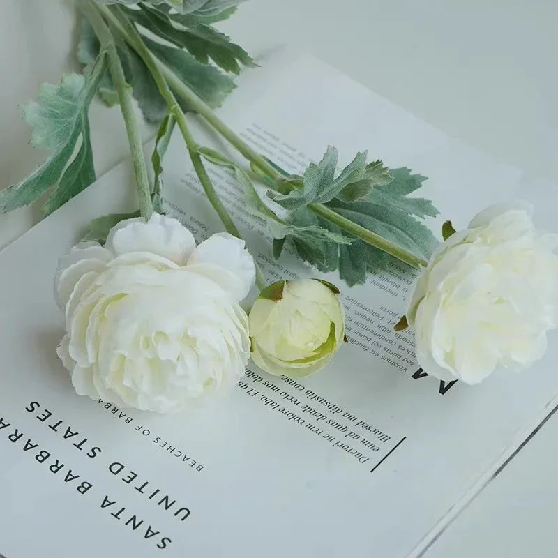 bouquet de pivoines artificielles pour décoration mariage fête - vue 8 sur 9