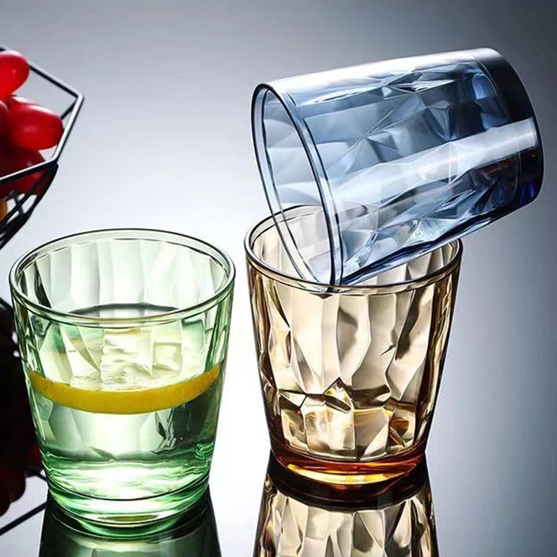 Verres incassables acrylique reutilisables pour vin biere jus - vue 2 sur 22