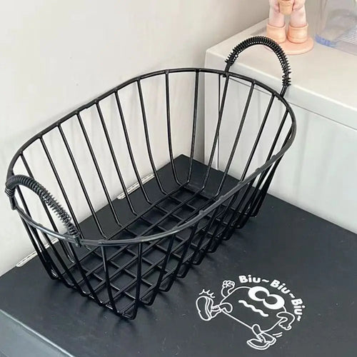 paniers à pain en fer pour rangement et décoration