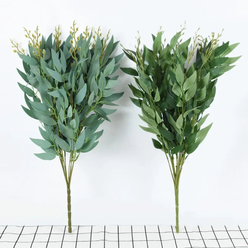 bouquet de saule artificiel pour décoration mariage et fête - vue 3 sur 9