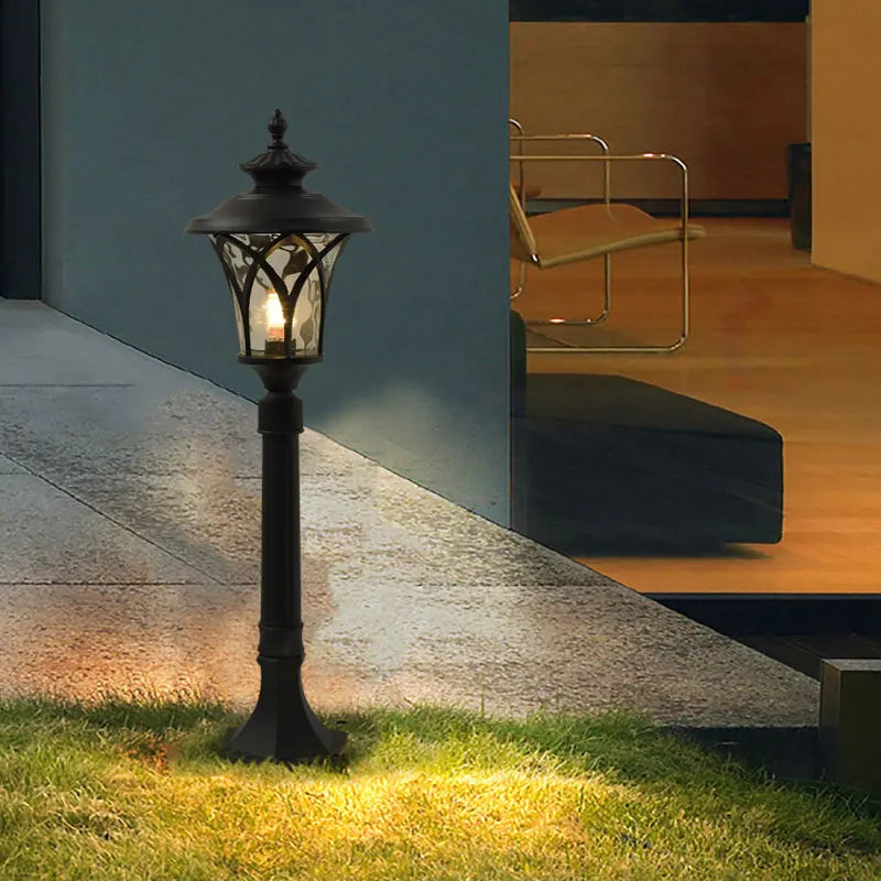 éclairage extérieur style européen pour jardin et cour - vue 4 sur 7