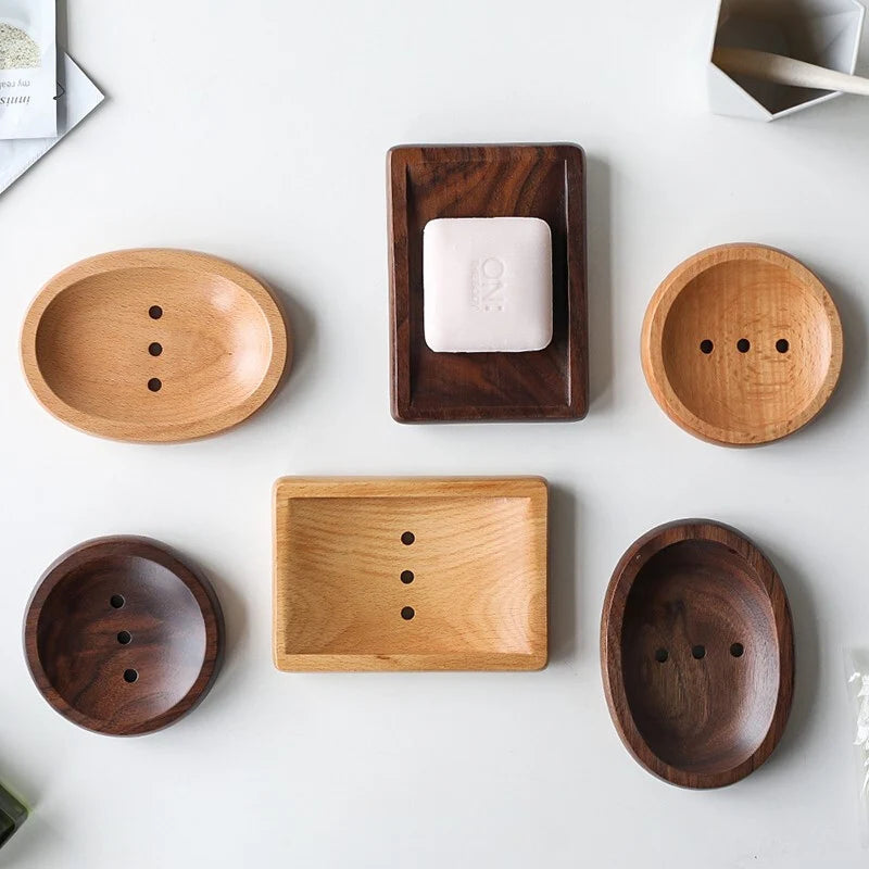 support de rangement en bois porte-savon cadeau anniversaire - vue 5 sur 12