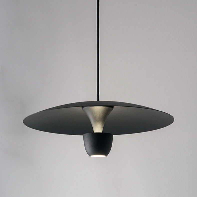 Suspension design LED avec abat-jour arrondie nordic Fuji - vue 5 sur 8