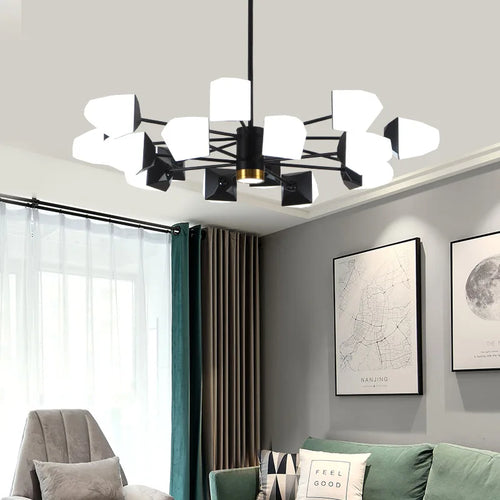 lustre moderne à LED pour un éclairage magique intérieur