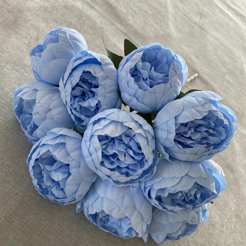 bouquet de pivoines artificielles pour mariage et décoration élégante - vue 11 sur 21