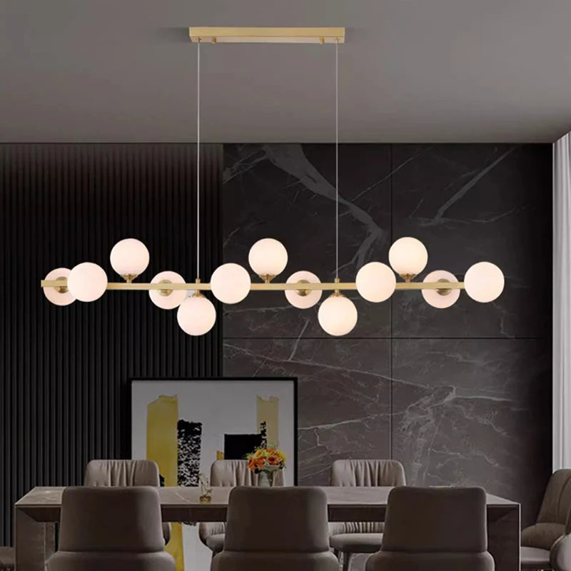 Lustre led suspendues au design moderne