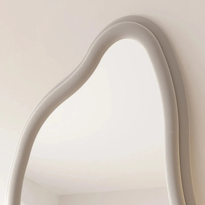 miroirs décoratifs muraux ondulés style nordique esthétique - vue 7 sur 17