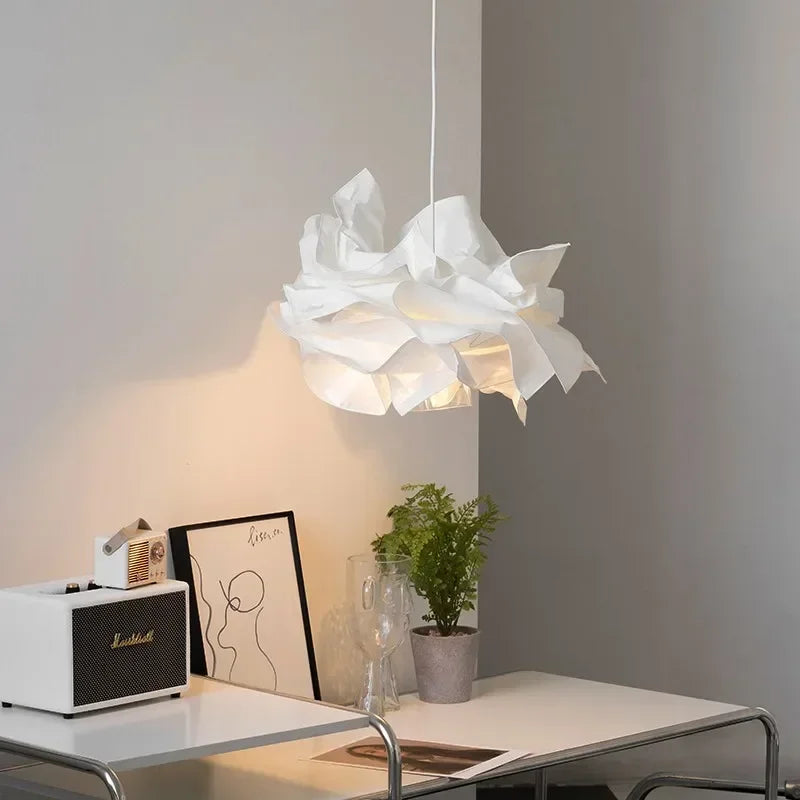 SANDYHA papier moderne personnalisé bricolage lustres chambre salon salle à manger Restaurant Suspension Luminaire Suspension